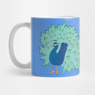 Peacock Mug